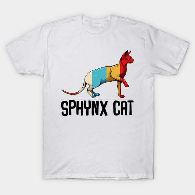 Sphynx Cat T-Shirt by Lumio Gifts